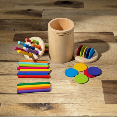 Jouets d'apprentissage en bois