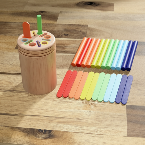 Jouets d'apprentissage en bois