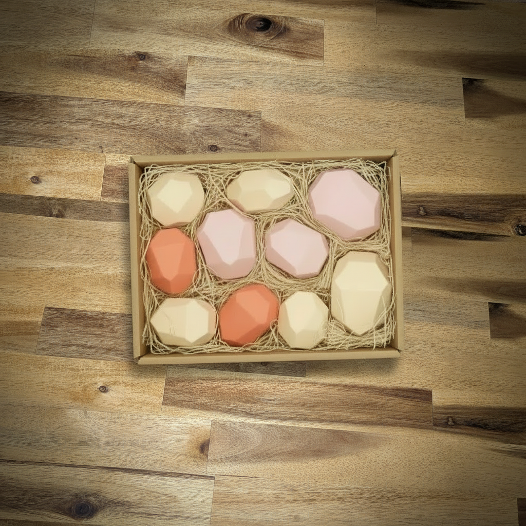 Pierre en bois empilable