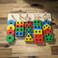 Jouets d'emboîtement en bois