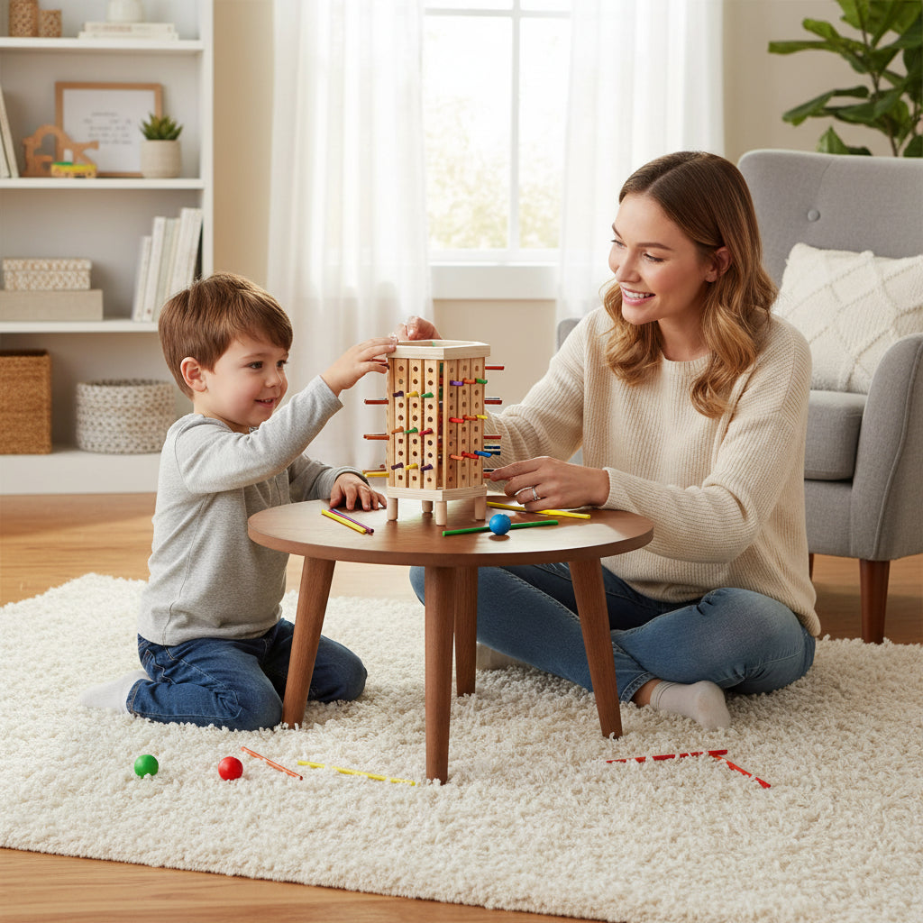 Tour infernal en bois