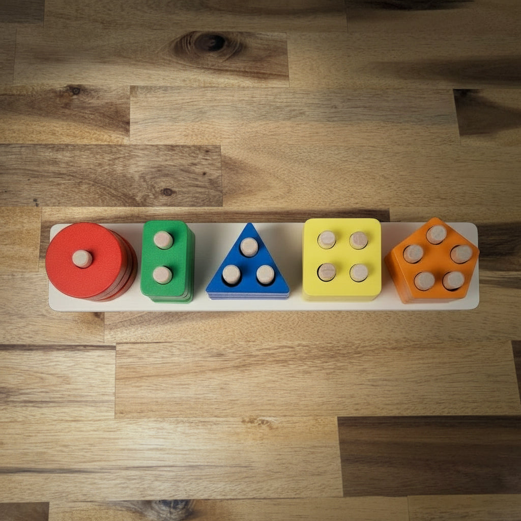 Jouets d'emboîtement en bois